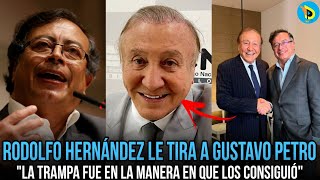 Rodolfo Hernández : ‘Petro sí ganó con votos, la trampa fue en la manera en que los consiguió’