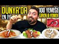 DÜNYA&#39;DA İLK 100&#39;e GİREN 8 YEMEĞİMİZİ DENEDİM!