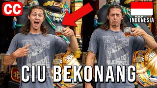 Americans Try Indonesian Alcohol Ciu Bekonang Central Java