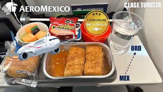 Aeromexico 737 MAX ECONOMY CLASS | Mexico City to Chicago