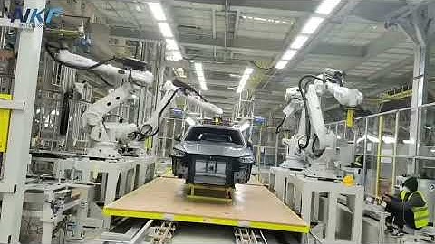 ABB robots automat the assembly of automotive glass.