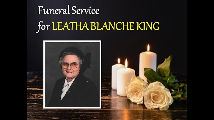 FUNERAL SERVICE for LEATHA KING May 13, 2022 (Grac...