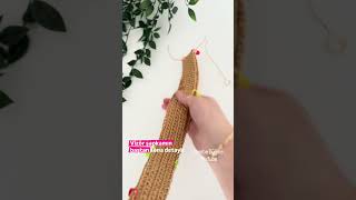 Kâğıt İplikten Siperlik Şapka Yapımı Kanalımda Yayında 🧢🌸