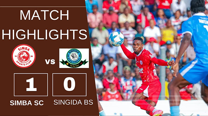 Simba SC vs Singida black stars || NBC premier league