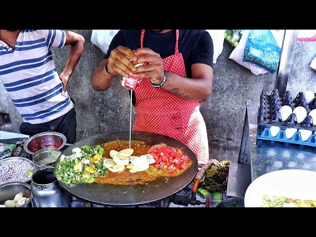 Surat Famous Rangeela Omelette | Most Creative Egg Dish | Egg Street Food | Indian Street Food | Street Food Fantasy