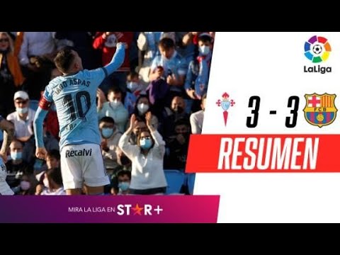 ¡EL BARSA IBA 3-0, PERO EL CELTA DE COUDET LOGRÓ EL EMPATE AGÓNICO! | Celta 3-3 Barcelona | RESUMEN