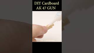 DIY Cardboard AK Machine Gun  #Shorts Trending Videos