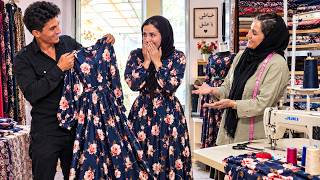 A Husband with Limited Means Surprises His Wife with a Dress! The Tailor’s Creation Leaves Her St