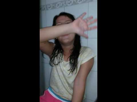 Girl farts while laughing ...lol