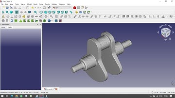 Crankshaft in FreeCAD