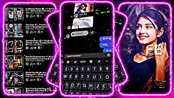 JODI BOU BOU SAJO GO||NEW ROMANTIC CHETTING XML FILE NEW TREND SONG STATUS VIDEO