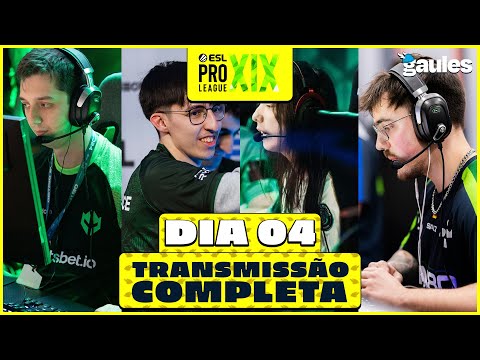 Imperial SHARKS ESL Pro League Season 19 Dia 4 - TRANSMISSÃO COMPLETA
