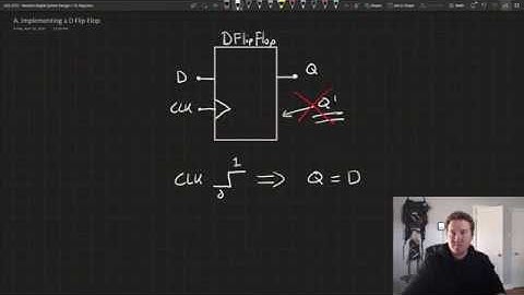 Implementing a D Flip Flop (Posedge) in Verilog