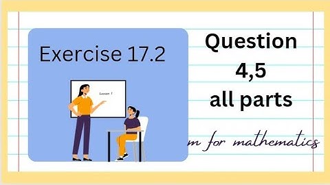 Class 10 New Maths book Ex:17.2 Q#04&05  solutions #class10newmaths #setandfunction #newmathsbook