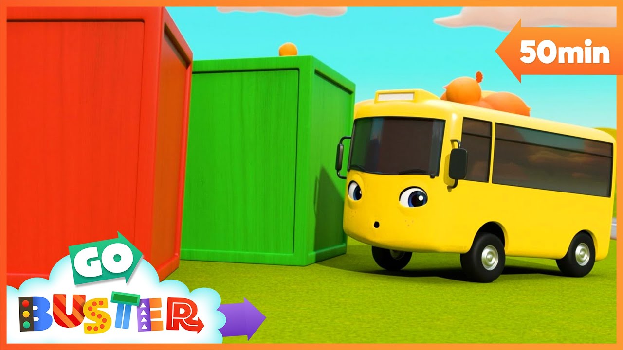 Hide and Seek with Friends in Fall | Go Buster - Bus Cartoons & Kids ...