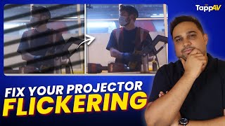 How to Fix Projector Flickering Issue? Home Theater Projector Blinking | Video Flashing