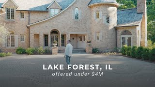 This Lake Forest Estate on Chicago’s North Shore Feels Like Royalty — Offered Under $4M
