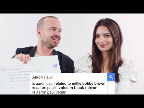 Aaron Paul & Emily Ratajkowski Answer the Web's Most Searched Questions | WIRED