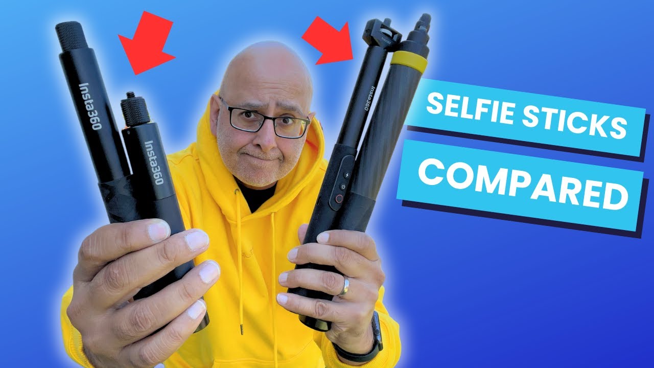 Insta360 Invisible Selfie Stick Review: Five 360 Camera Sticks