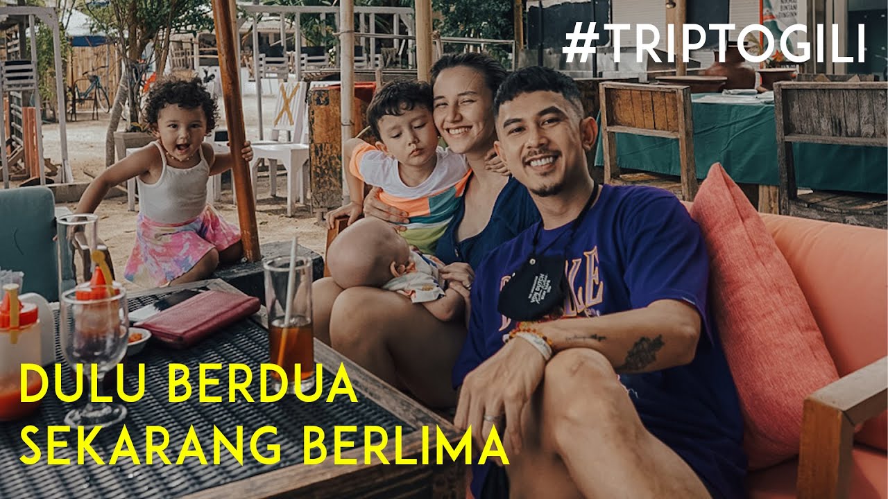 Sepedaan bawa 3 anak ke tempat kita pacaran !!