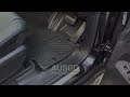 AUSGO TPE 3 Rows Floor Mats   Boot Liner for Mercedes-Benz GLS Class X167 2019  Car Mats Carpets