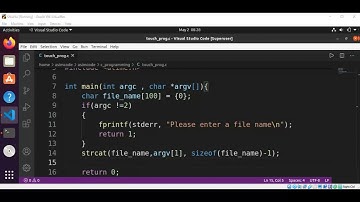 C touch Program to Create files and updating the timestamp on Linux