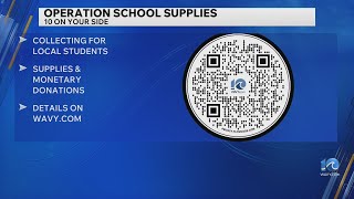 Donations still being accepted for Operation School Supplies