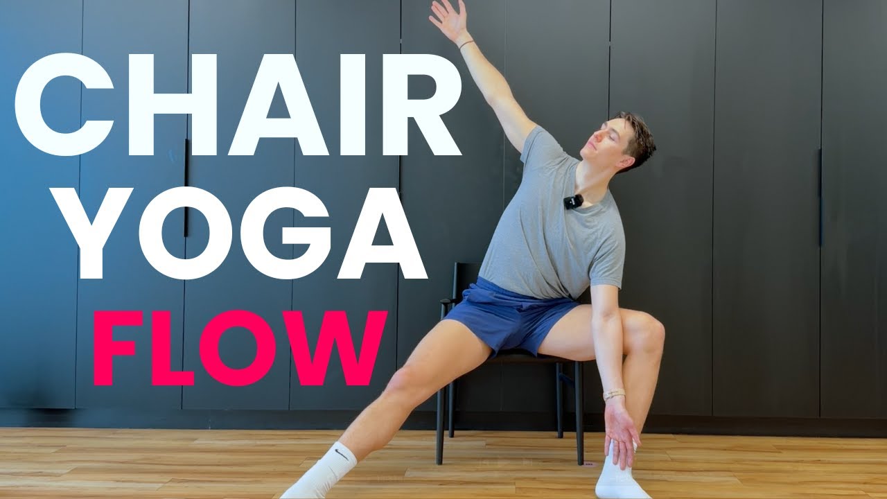 Seated Chair Yoga Gentle Flow - YouTube