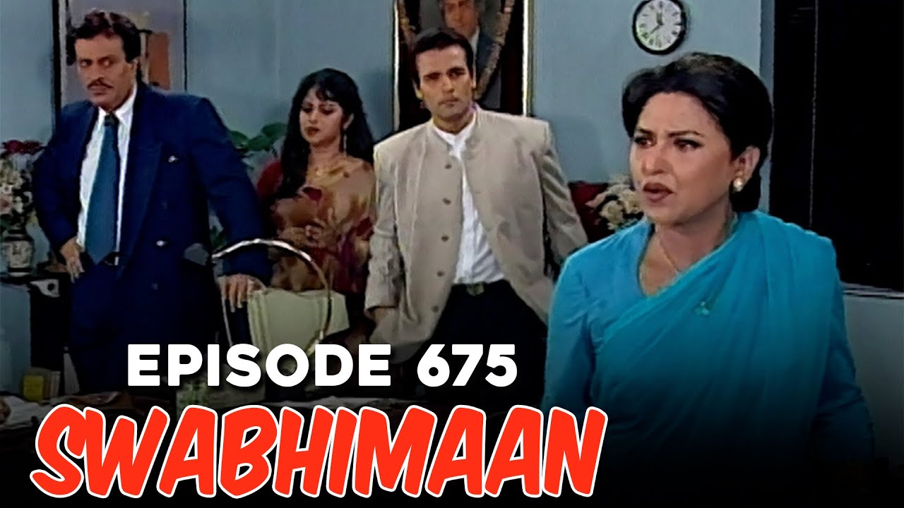 Swabhimaan Episode 675 | Classic Indian TV Serial | Rohit Roy, Ashutosh Rana, Manoj Bajpayee