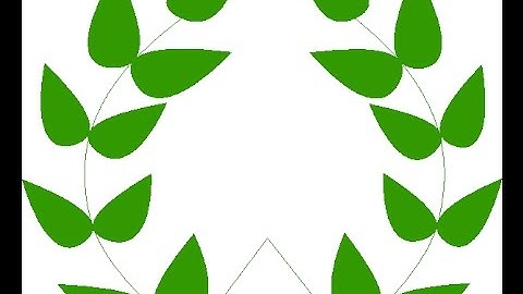 Drawing of Leaf branch using coreldraw , coreldrawtips