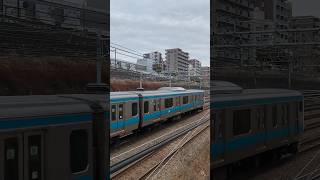 京浜東北線の通過後に登場するのは…？（JR東日本）