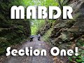 MABDR Section 1 - Riding the Mid Atlantic Backcountry Discovery Route! BMW R1150GS and R1200GS ADV!