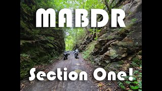 MABDR Section 1 - Riding the Mid Atlantic Backcountry Discovery Route! BMW R1150GS and R1200GS ADV!