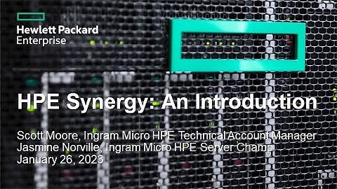 Ingram Micro SDAS Presents: An Introduction to HPE Synergy