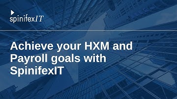 Achieve your HCM and Payroll goals with SpinifexIT | For SAP Payroll and SAP SuccessFactors
