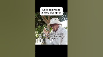 Cold calling for web design for local businesses #webdesign #coldcall #rejection #agency