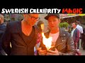 Celebrity magic in swedenjulien magic