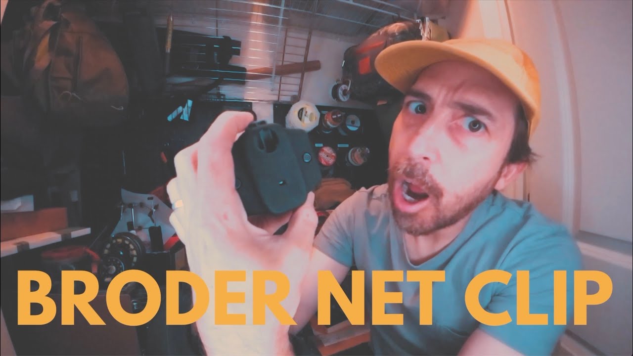 Kickstarter Video: The Broder Net Clip - A fly fishing net holder that  finally works 