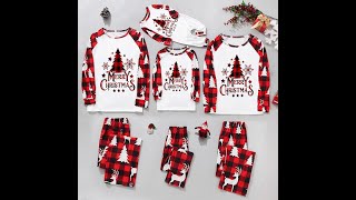 Merry Christmas Family Pyjamas