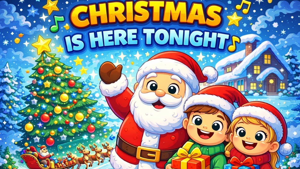 Jingle Bells Fun || Best Christmas Magic Song for Kids || We Wish You A ...