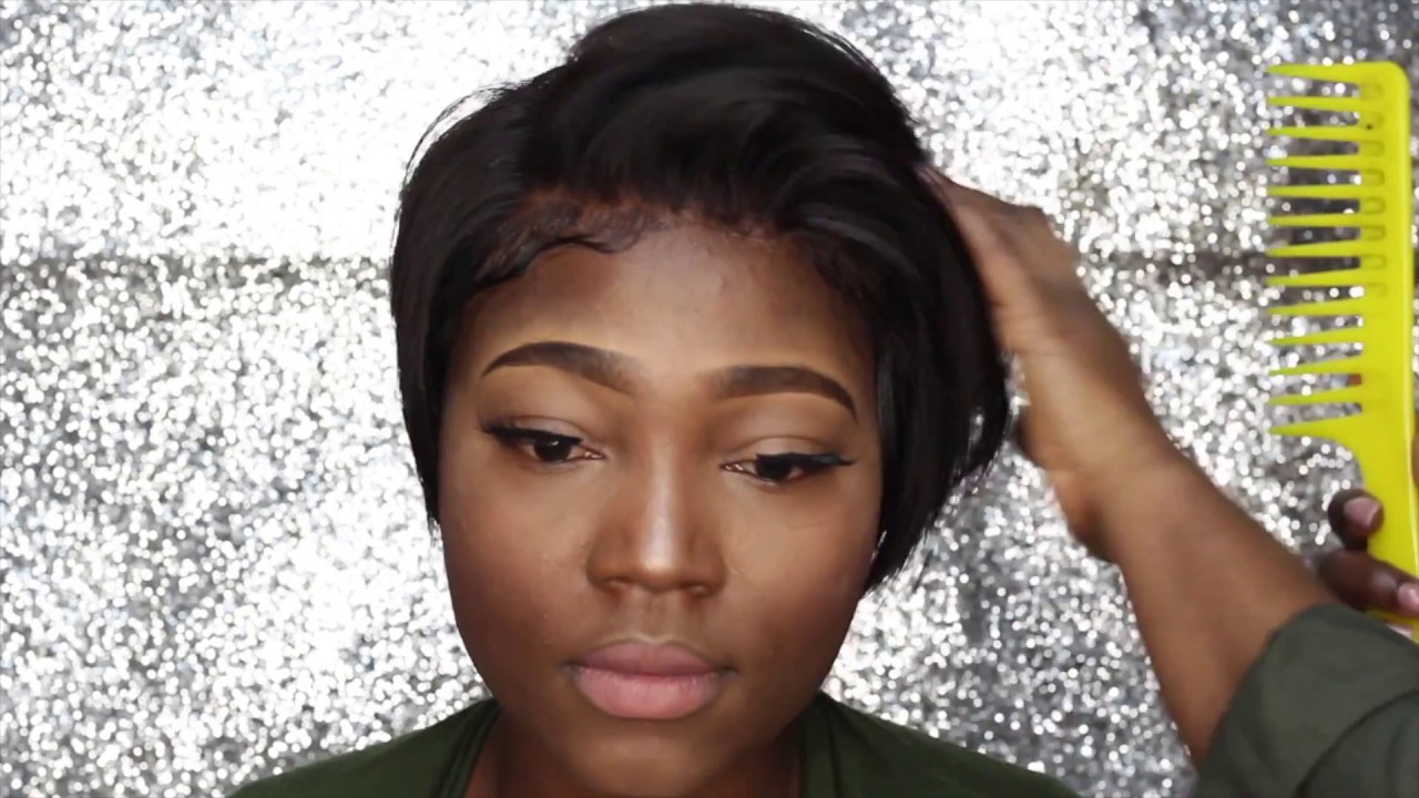 How To Do A Quick Weave Lace Front 27pc Short Cut You How To Do A Quick Weave Lace Front 27pc Short Cut
