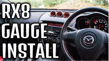 Mazda Rx8 Gauge Install | Step By Step Gauge Kit Install