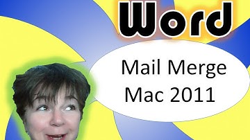 Microsoft Word Mail Merge Double-sided name tents (Mac Office 2011)