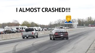 I TOOK MY MUSTANG GT TO A DRAG STRIP!!! (GONE WRONG)