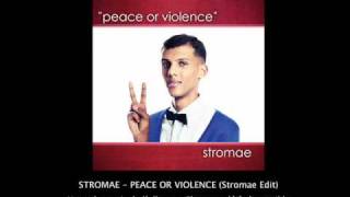 Video thumbnail of "Stromae - Peace or Violence (Stromae Edit)"