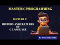 02. History And Features of C Language | C programming Tutorial