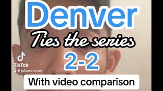 Denver nuggest adjustments in game 4, 2-2 denver vs wolves