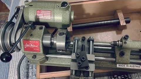 My Tiny Emco-Unimat SL-1000 Lathe
