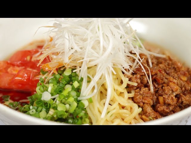 Hiyashi Tantanmen Recipe (Cold Dandan Noodles/Tantan Ramen) | Cooking with Dog