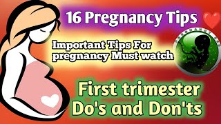 16 Most Important Pregnancy First Trimester tips Happy 3 Months pregnancy